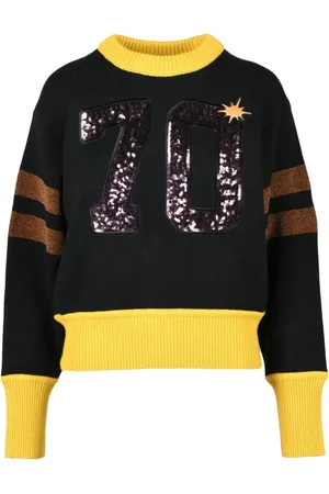 Kenzo Stickade tröjor & koftor, Dam, S, Bomull, Maglia