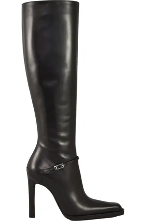 Saint Laurent Skor, Dam, 36 EU, Läder, Stövlar