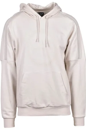 EA7 Sweatshirts & Hoodies, Herr, S, Bomull, Bomullströja med Stil