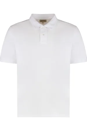 Woolrich Topp, Herr, S, Bomull, Bomull Polo Skjorta med Ribbade Kanter