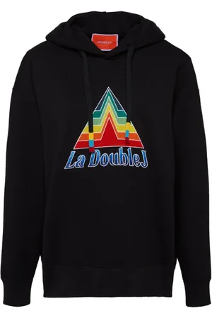 La DoubleJ Sweatshirts & Hoodies, Dam, L, Bomull, Rainbow Serpent Hoodie