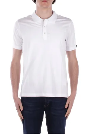FAY Topp, Herr, 2Xl, Bomull, Vita T-shirts och Polos med Logo