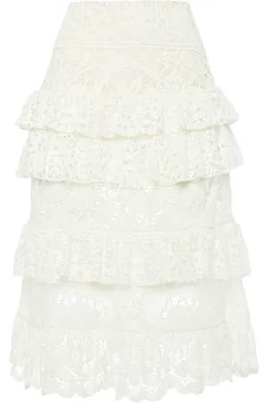 La DoubleJ Kjol, Dam, XS, Bomull, Footloose Lacey Skirt