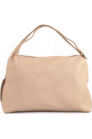 Gianni chiarini Väska, Dam, ONE Size, Läder, Läder axelväska med dragkedja