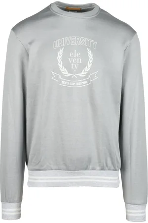 ELEVENTY Sweatshirts & Hoodies, Herr, S, Bomull, Bomullsblandning Sweatshirt