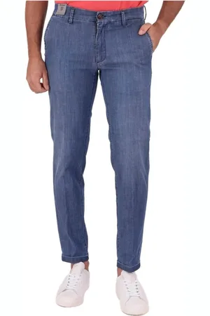 RE-HASH Jeans, Herr, W35, Denim, Elegant Denimbyxor för Män