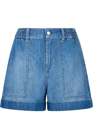 Liu Jo Shorts, Dam, W26, Denim, Stiliga Byxor med Okänd Sammansättning