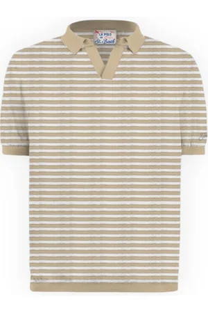 MC2 SAINT BARTH Stickade tröjor & koftor, Herr, L, Mesh Stripes Sweaters