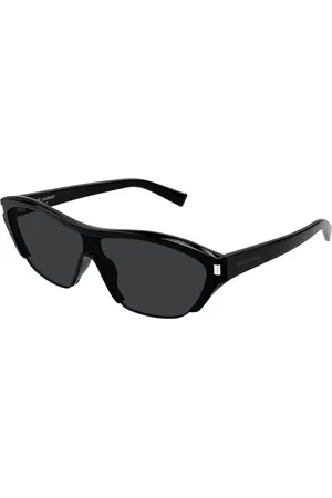 Saint Laurent Accessoarer, unisex, ONE Size, Solglasögon SL 704 Svart Blank