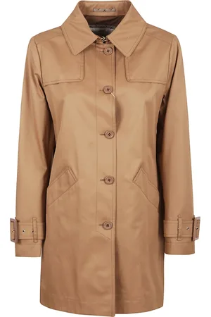 HERNO Kappa, Dam, 2Xs, Bomull, Brun Elegant Bomullsrock