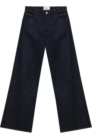 COPERNI Jeans, Dam, L, Bomull, Högmidjade Wide-Leg Jeans