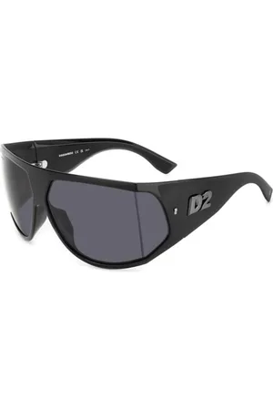 Dsquared2 Accessoarer, unisex, ONE Size, Sportiga Wraparound Solglasögon Modell 0124/S