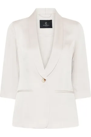 Bruuns Bazaar Jacka, Dam, M, Elegant Cedarsbbdavia Blazer i Kit