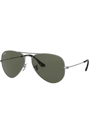 Ray-Ban Accessoarer, unisex, 62 MM, Klassiska Aviator solglasögon med UV-skydd
