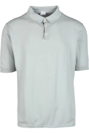 ELEVENTY Topp, Herr, 3Xl, Bomull, Stickad Polo i 100% Bomull