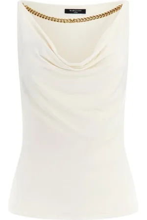 Guess Topp, Dam, XS, Ärmelös Elegant Topp med Huva