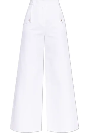Max Mara Byxor, Dam, S, Bomull, Byxor Memore