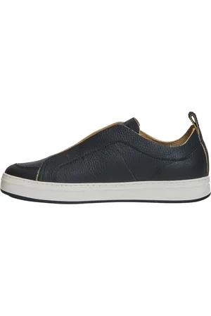 Hogan Skor, Herr, 42 1/2 EU, Läder, Svarta läder slip-on skor