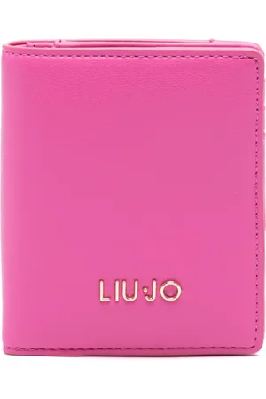 Liu Jo Accessoarer, Dam, ONE Size, Rosa Plånbok med Kortplatser