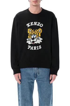Kenzo Sweatshirts & Hoodies, Herr, XS, Bomull, Broderad Klassisk Tröja Kollektion