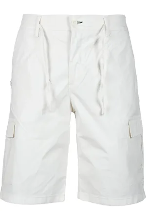 D.A. Daniele Alessandrini Shorts, Herr, W34, Bomull, Cargo Bermuda Shorts i Grå