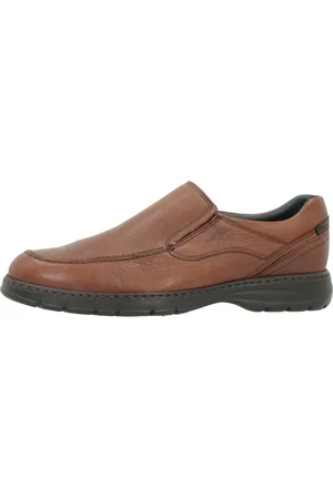 Fluchos Skor, Herr, 43 EU, Klassiska Loafers med Sidor i Gummi