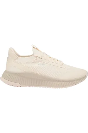 HUGO BOSS Skor, Herr, 43 EU, Mocka, Modernt Sneakers med Plattform