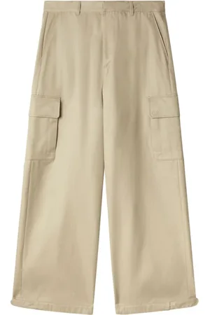 OFF-WHITE Byxor, Herr, M, Bomull, Broderad Logga Byxor