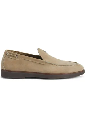 Giuseppe Zanotti Skor, Herr, 41 EU, Mocka, Mocka Snörsko Loafer Skor