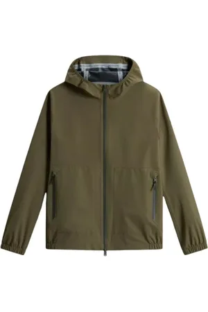 Woolrich Jacka, Herr, S, Grön Vattentät Jacka