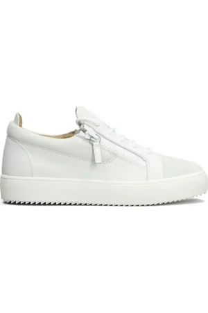 Giuseppe Zanotti Skor, Herr, 41 EU, Mocka, Ljusgrå Mocka Sneakers