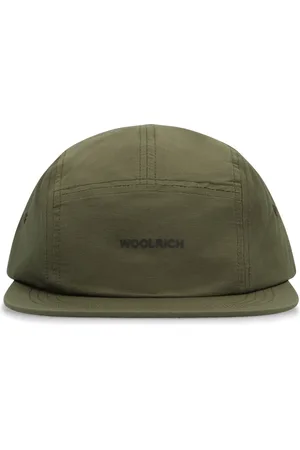 Woolrich Accessoarer, Herr, ONE Size, Bomull, Justerbar Baseballkeps med Styv Skärm