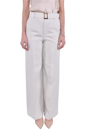 Woolrich Byxor, Dam, W27, Linne, Elegant Viskos Linnebyxor
