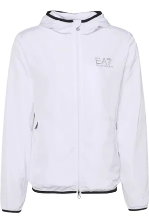 EA7 Jacka, Herr, M, Vit Sportig T-shirt
