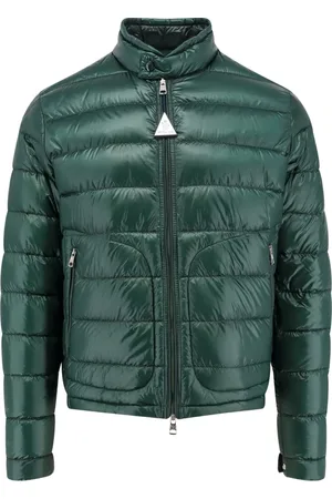 Moncler Jacka, Herr, M, Gröna Jackor med Dragkedja
