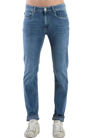 Siviglia Jeans, Herr, W33, Denim, Blå Denim Palazzo Byxor