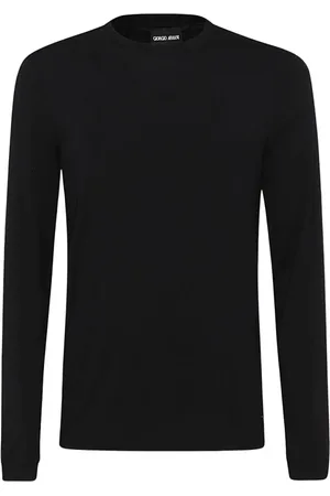 Giorgio Armani Topp, Herr, 2Xl, Svart T-shirt och Polo Kollektion
