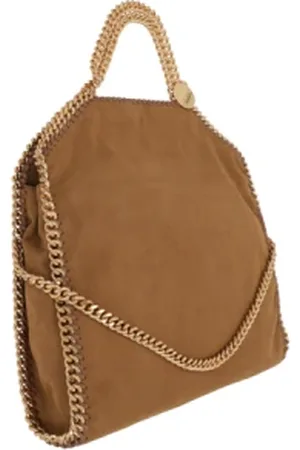 Stella McCartney Väska, Dam, ONE Size, Brun Shaggy Deer Toteväska