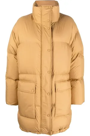 Stand Studio Kappa, Dam, M, Polyester, Brun Puffer & Down Coat