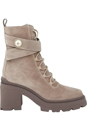 Jimmy Choo Skor, Dam, 36 EU, Mocka, Mocka Ankelboots