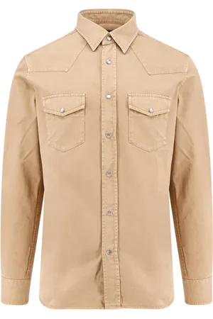 Tom Ford Skjorta, Herr, M, Bomull, Button-Up Skjorta Italienskt Bomull