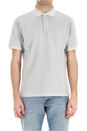C.P. Company Topp, Herr, M, Bomull, Grön Polo Shirt Premium Look