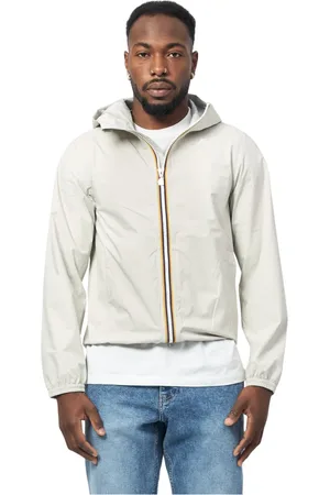 K-Way Jacka, Herr, 2Xl, Polyester, Kort Jacka med Slim Fit