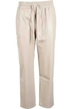 MARELLA Byxor, Dam, L, Polyester, Monokrom Polyester Byxor