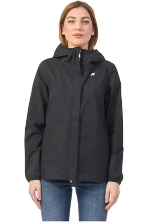 K-Way Jacka, Dam, XS, Polyester, Svart Slim Fit Mid Jacket