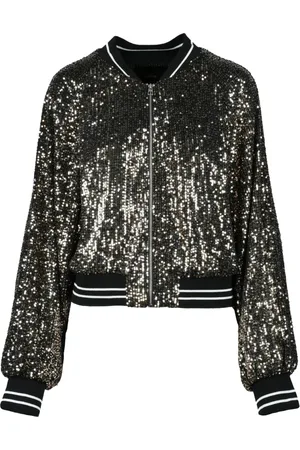 Twin-Set Jacka, Dam, M, Polyester, Paljett Bomberjacka