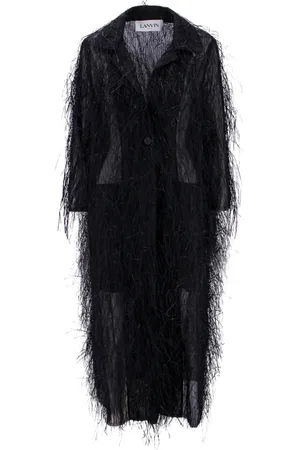 Lanvin Klänning, Dam, L, Polyester, Elegant Sidenblandad Festklänning