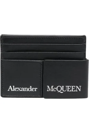 Alexander McQueen Accessoarer, Herr, ONE Size, Läder, Delbar Dubbel Korthållare