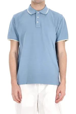 Jacob Cohen Topp, Herr, 2Xl, Bomull, Blå Bomullspolo T-shirts och Polos