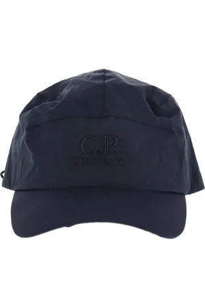 C.P. Company Accessoarer, unisex, ONE Size, Blå Paper Touch Hattar